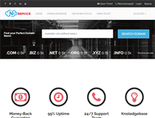 Tablet Screenshot of netcloudservice.com